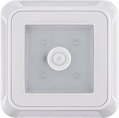 Müller-Licht LED-onderbouwlamp met bewegingsmelder LED LED vast ingebouwd 0.5 W Neutraalwit Wit Müller-Licht LED-onderbouwlamp met bewegingsmelder LED LED vast ingebouwd 0.5 W Neutraalwit Wit
