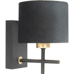 Highlight WandlampTorcia zwart - W3535.01 + O4420.01