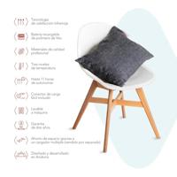 Kussen verwarmd montandor infrarood grijs - thumbnail