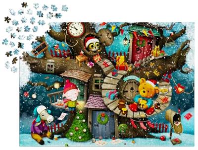 Fairy Tale Christmas Puzzel 1000 Stukjes