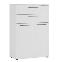 Lage dichte kantoorkast laden Ergonoma Lichtgrijs - thumbnail