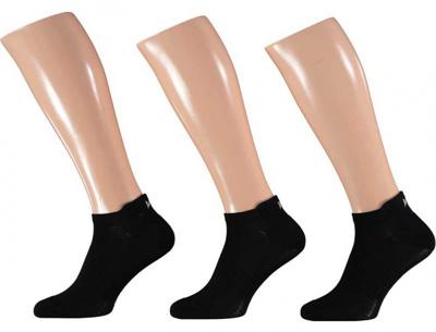 Xtreme Fitness Sneakersokken 3-pack Zwart-35/38