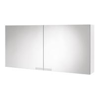 Spiegelkast Tiger Items 105 cm Met 2 Dubbelzijdige Spiegeldeuren Hoogglans Wit - thumbnail