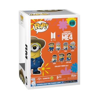 Despicable ME 4 x BTS Funko Pop Vinyl: RM