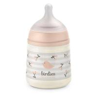 SUAVINEX Birdies Babyfles - SX Pro S Speen - 150 ml - 0 tot 3 maanden - Roze - thumbnail
