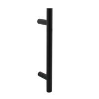 Intersteel Deurgreep T-model Ø 20 mm - 300 mm mat zwart - thumbnail