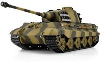 Torro Pro-Edition RC Tank 1/16 Königstiger camo BB + rook luxe houten krat - thumbnail