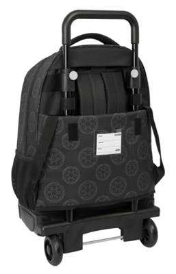 Schoolrugzak met Wielen Star Wars Rebellion Zwart 33 x 45 x 22 cm Schoolrugzak met Wielen Star Wars Rebellion Zwart 33 x 45 x 22 cm