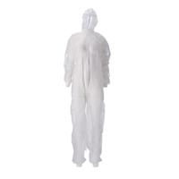 Overall cmt xxl non-woven ritssluiting pp wit - thumbnail