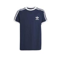 adidas Originals Adicolor T-shirt donkerblauw/wit - thumbnail
