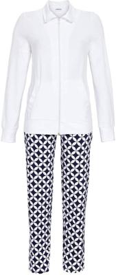 Wit Ringella huispak katoen