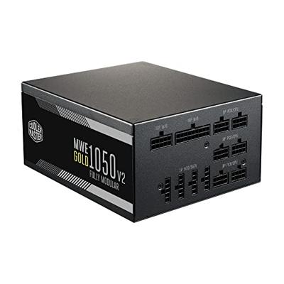 Cooler Master mpe-a501-afcag-eu mwe gold v2, atx 1050 w, rtx ready, 140 mm, 90%, 2200 rpm, black
