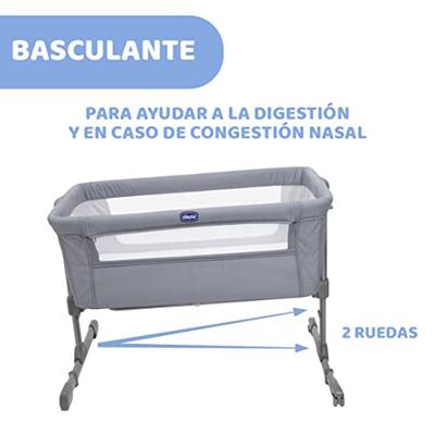 Co-sleep wieg Next2me Essential CHICCO grijs