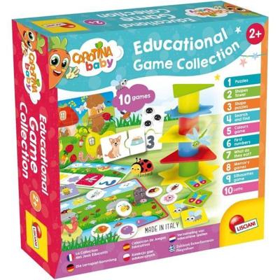Verzameling van 10 educatieve spellen - Carotina Baby - Zelfcorrigerende spellen - LISCIANI