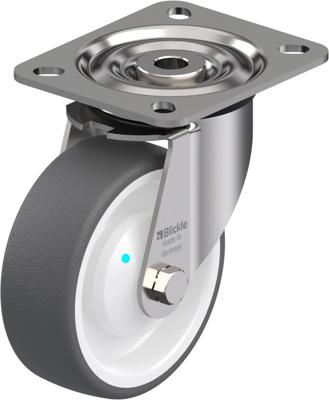 Blickle LX-POTH 100KAD Zwenkwiel Wieldiameter: 100 mm Draagvermogen (max.): 250 kg 1 stuk(s)
