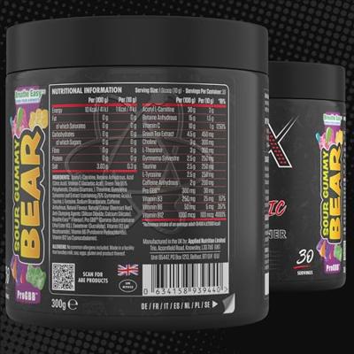 Applied Nutrition Shred-X Sour Gummy Bear (300 g) - thumbnail