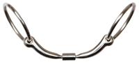Harrys Horse Anatomisch dubbel Roll-R 14mm watertrens grijs maat:13,5 - thumbnail