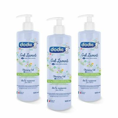 Douchegel Dodie 500 ml 3 Onderdelen (3 Stuks)