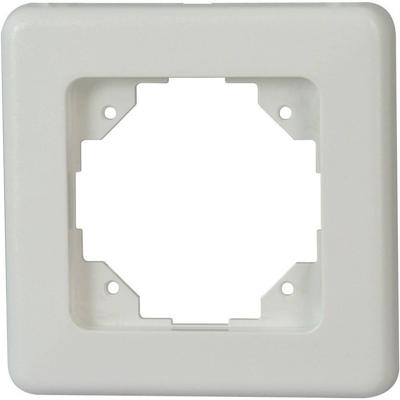 Kopp 303113081 Frame 1-voudig Europa Arctisch-wit, Mat 1 stuk(s)