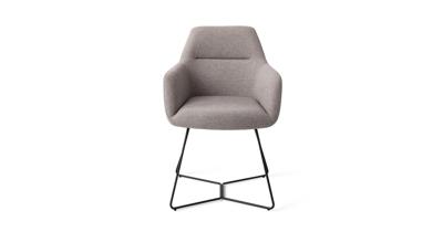 Jesper Home Kinko eetkamerstoel Earl Grey beehive black
