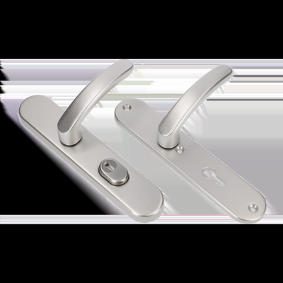 AMI Veiligheidsbeslag 378 Rotaveer 250/50/15 Kt92 /Profielcilinder 92 F1 Deurdikte 38/42 Mm. - 656521