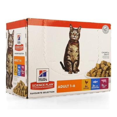 Hills Sc.plan Feline Adult Multip. Classic 12x85g