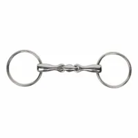 Pagony dubbel gebroken watertrens 18mm maat:11.5cm - thumbnail