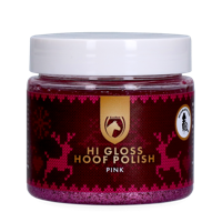 Excellent Horse Christmas Hi Gloss Hoof Polish Roze 150 ml - thumbnail