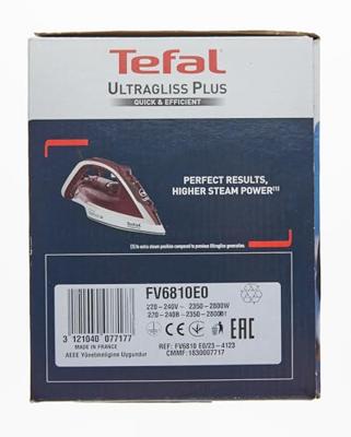 Tefal FV6810 Stoomstrijkijzer Rood - thumbnail