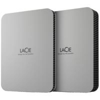 LaCie Mobile Drive 5TB v2 USB-C Moon Silver w/Rescue (STLP5000400) - thumbnail