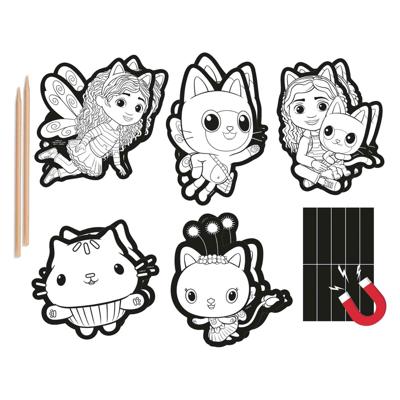 Moxy Gabby magnetische kraskaarten 10pcs