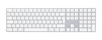 Apple Magic Keyboard with Numeric Keypad QWERTZ CHE Aluminium - thumbnail