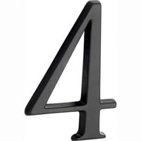 Artitec Mi Satori Huisnummer Roman 120mm-4 mat zwart - thumbnail