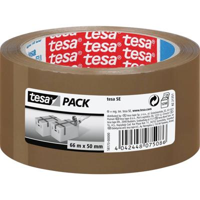tesa 58173-00000-01 Plakband tesapack Bruin (l x b) 66 m x 50 mm 1 stuk(s) tesa 58173-00000-01 Plakband tesapack Bruin (l x b) 66 m x 50 mm 1 stuk(s)