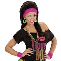 Oorringen neon groen - thumbnail