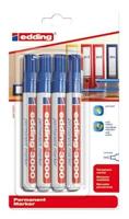 Viltstift edding 3000 rond 1.5-3mm blauw - thumbnail