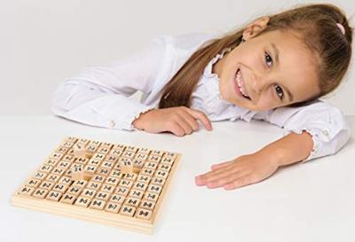 Small Foot rekenplank de tafels van 1 tot 10 Small Foot rekenplank de tafels van 1 tot 10