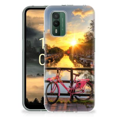 Nokia XR21 | Silliconen Back Cover | Amsterdamse Grachten