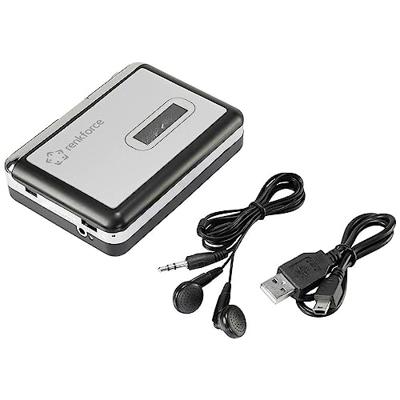 Renkforce RF-CP-170 Cassettedigitaliseerder Incl. hoofdtelefoon Renkforce RF-CP-170 Cassettedigitaliseerder Incl. hoofdtelefoon