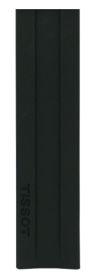 Horlogeband Tissot TITANIUM 2012 / T0694174705100A / T610032410 Rubber Zwart 20mm