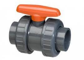 Druk PVC kogelafsluiter - 63mm - 16 bar