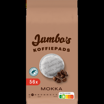 Jumbo's Koffiepads Mokka 56 Stuks Jumbo's Koffiepads Mokka 56 Stuks