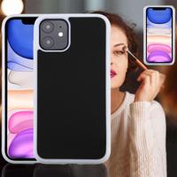Voor iPhone 11 TPU + PC anti-zwaartekracht dropproof beschermende achtercover (wit) - thumbnail