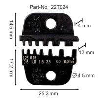 Quadrios 22T024 22T024 Krimpinzetstuk Adereindhulzen 0.25 tot 6 mm² - thumbnail
