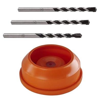 Wolfcraft Betonboorset | "Professional" | Hardmetaal-voorzien | 4-delig | 1 set - 8640000