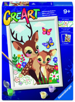 Ravensburger creart vrolijke herten - thumbnail