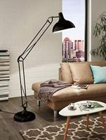Eglo Design vloer leeslampBorgillo zwart - 94698 - thumbnail
