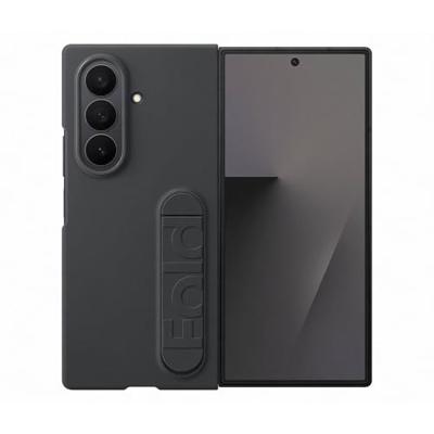 Samsung Silicone Case voor Samsung Galaxy Z Fold7 5G Telefoonhoesje Zwart