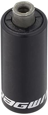 JAGWIRE End caps hooded - 5mm brake - alloy (30pcs) - black