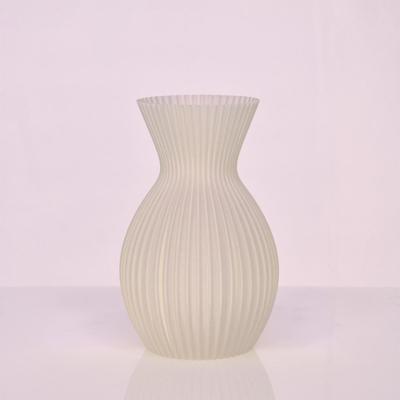 Lily 3D vaas 20x13cm Wit Lily 3D vaas 20x13cm Wit